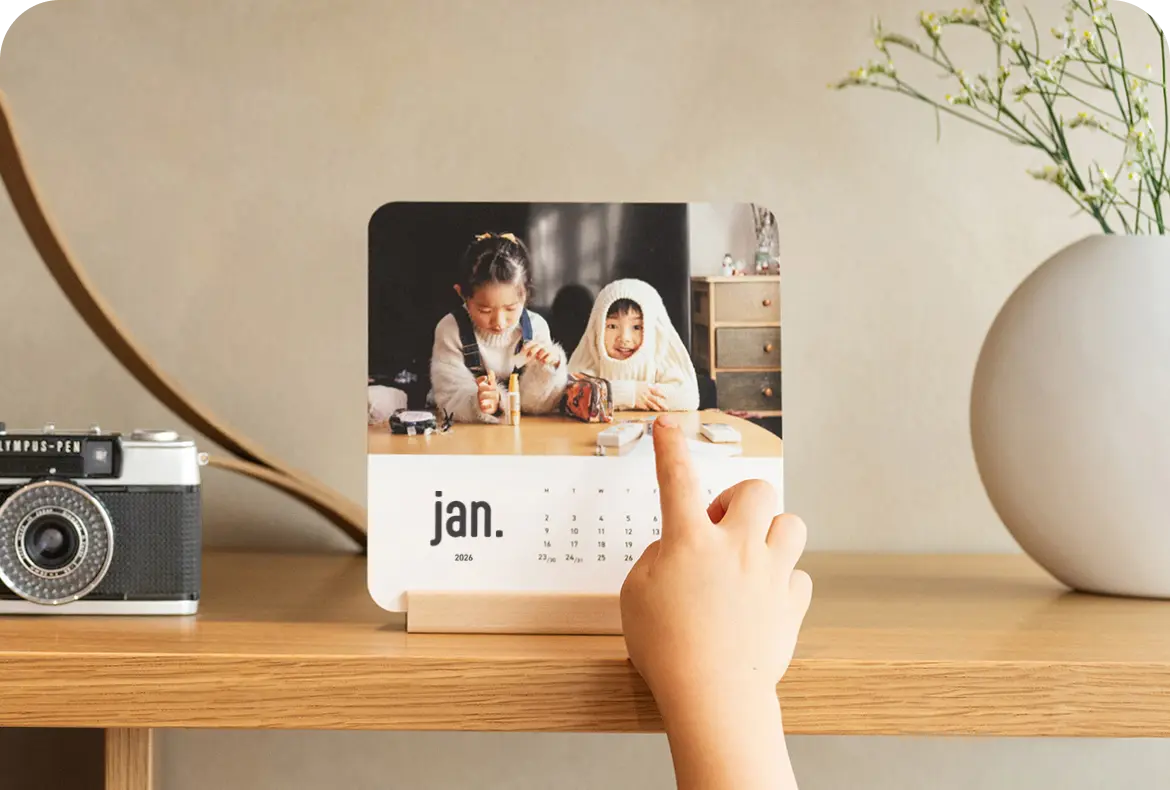 カレンダーの写真