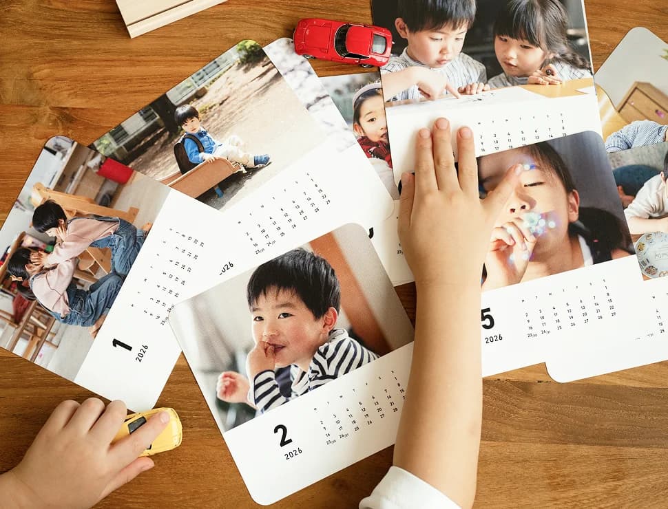 しまうまカレンダー ましかくサイズ