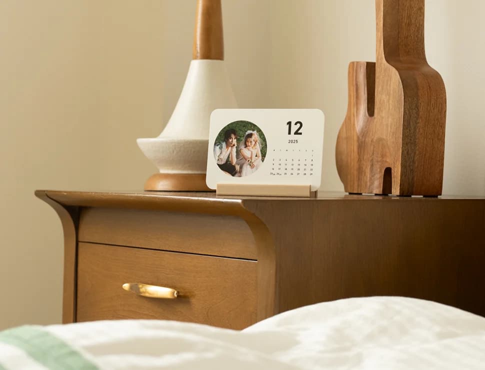 しまうまカレンダー はがきサイズ